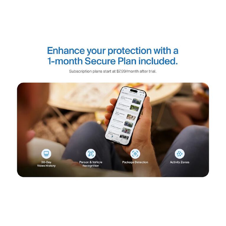 Arlo Essential Outdoor Security Camera 2K (3rd&nbsp;Gen) - 2 camera pack, , hi-res