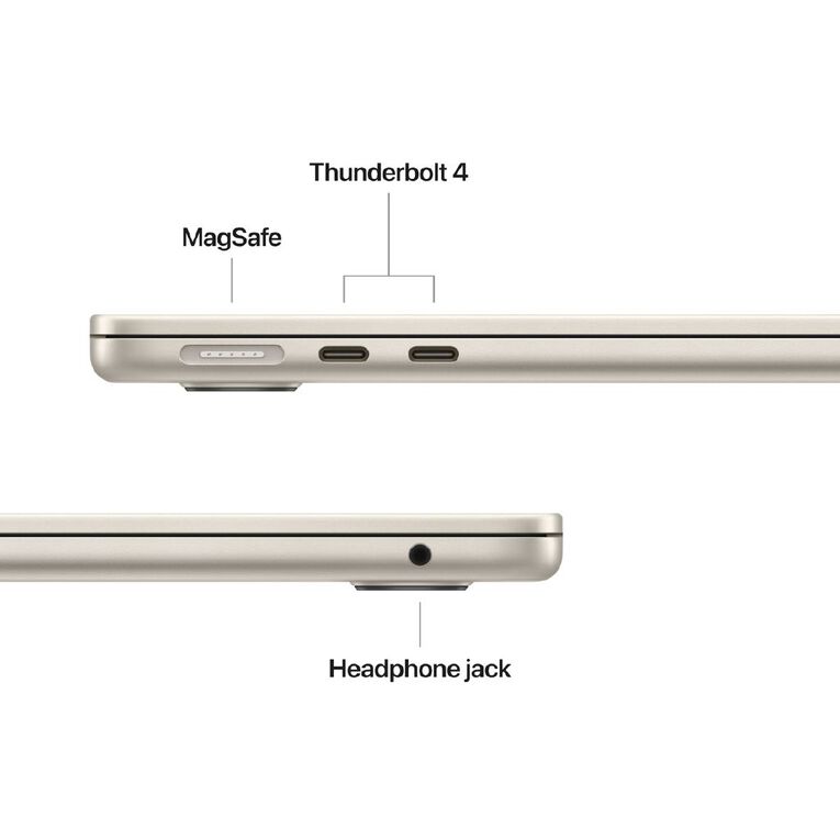 Apple MacBook Air 13-inch with M4 Chip 24GB/512GB 10 Core CPU 10 Core GPU - Starlight, , hi-res