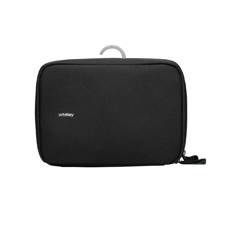 Orbitkey Hanging Toiletry Pouch - Black, , hi-res