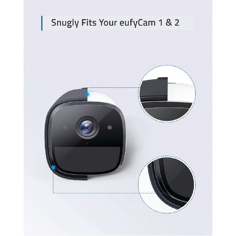 Eufy Cam Silicon Case 2Pack Black, , hi-res