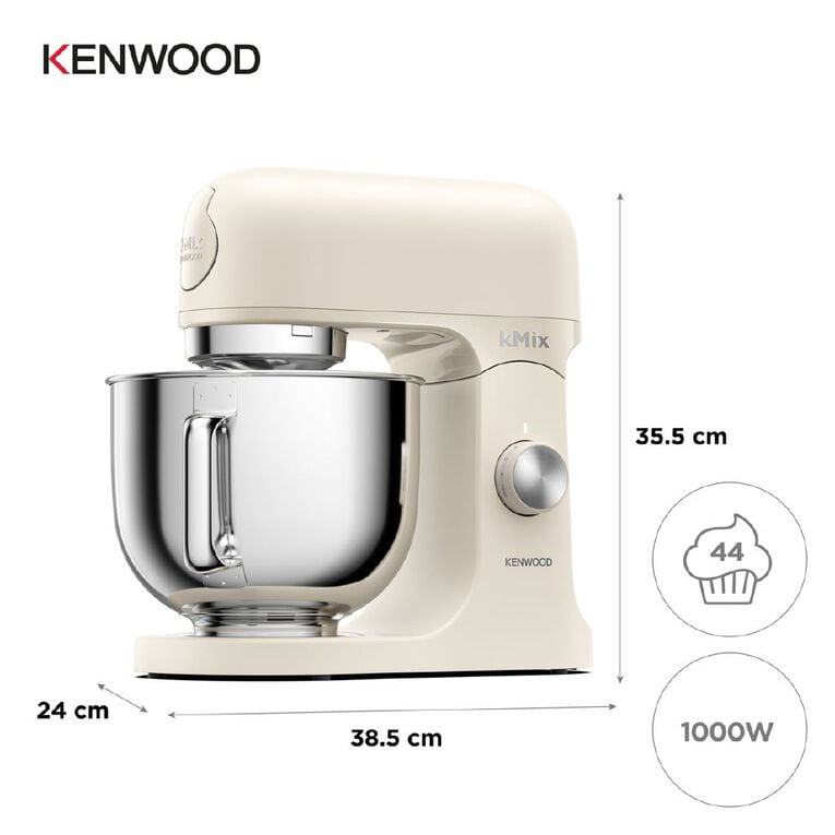 Kenwood kMix Calm Cream Stand Mixer (KMX751ACR), , hi-res