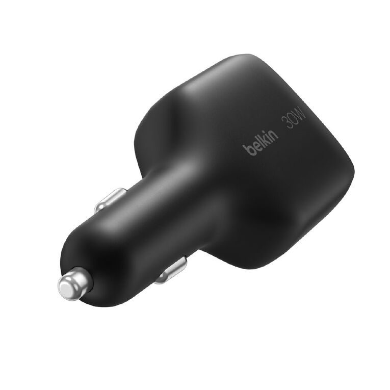 Belkin BoostCharge Retractable Car Charger 30W - Black, , hi-res