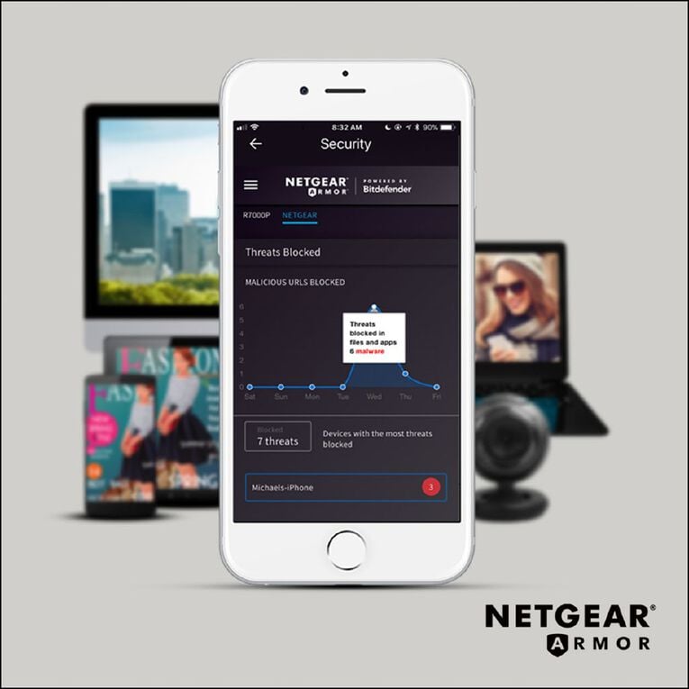 Netgear Nighthawk AX5400 AX6 6-Stream Wifi 6 Router (RAX50), , hi-res