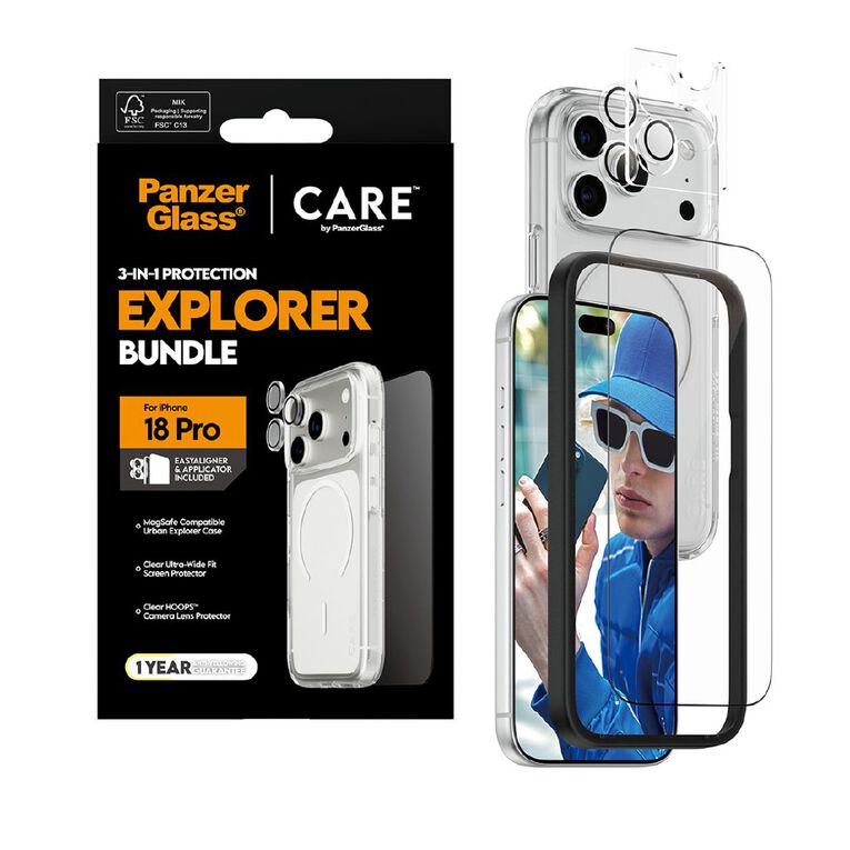 PanzerGlass 3-in-1 Bundle for iPhone 18 Pro / 17 Pro, , hi-res