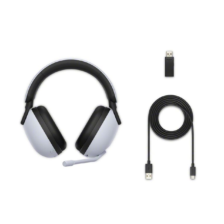 Sony INZONE H9 Wireless Noise Cancelling Gaming Headset - White, , hi-res