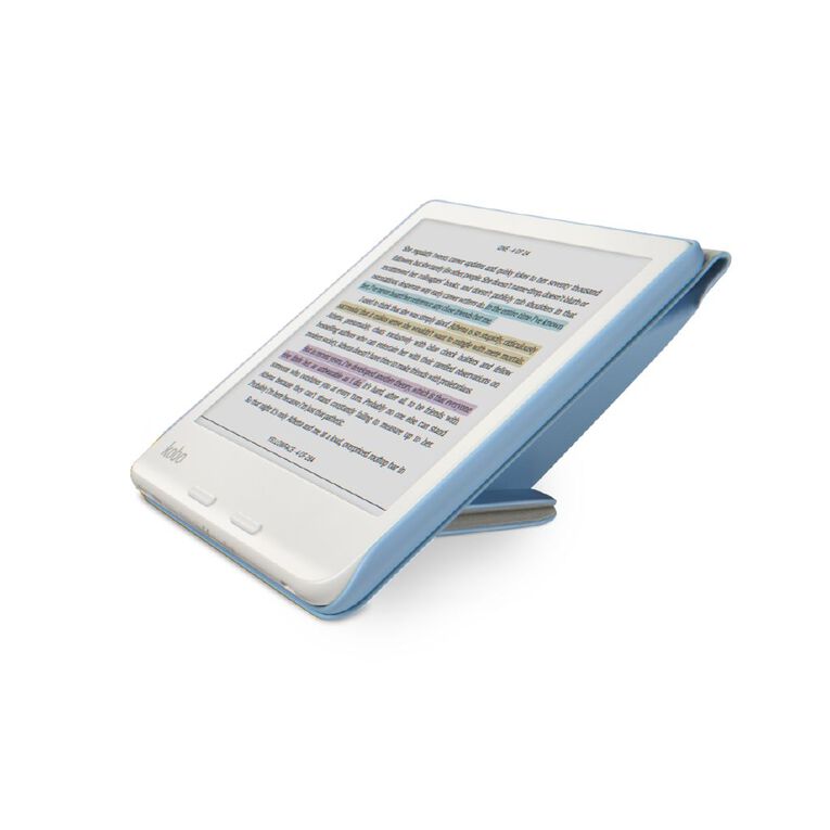 Kobo Libra Colour SleepCover Case Dusk Blue, , hi-res