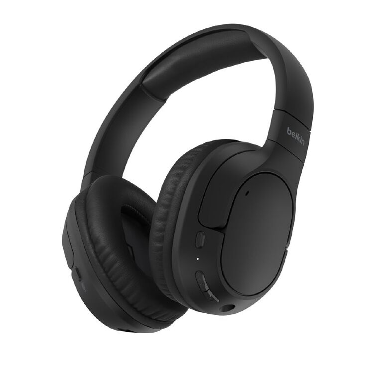 Belkin SoundForm Surround Wireless Over-Ear Headphones - Black, , hi-res