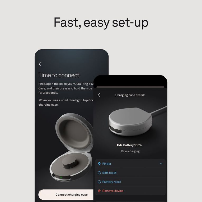 Oura Ring 5 - Portable Charger - Size 9, , hi-res