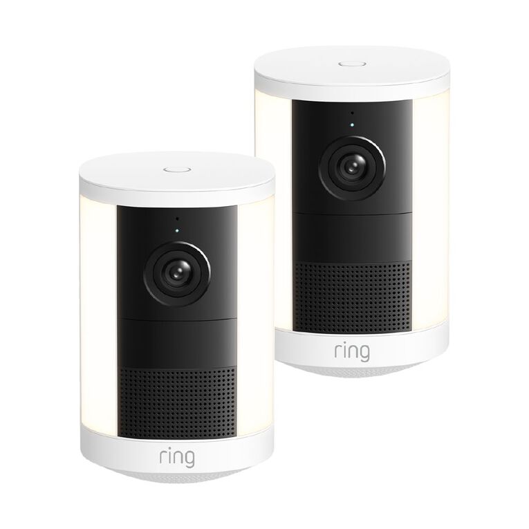 Ring Spotlight Camera 2K (2nd Gen) Battery - White 2 Pack, , hi-res