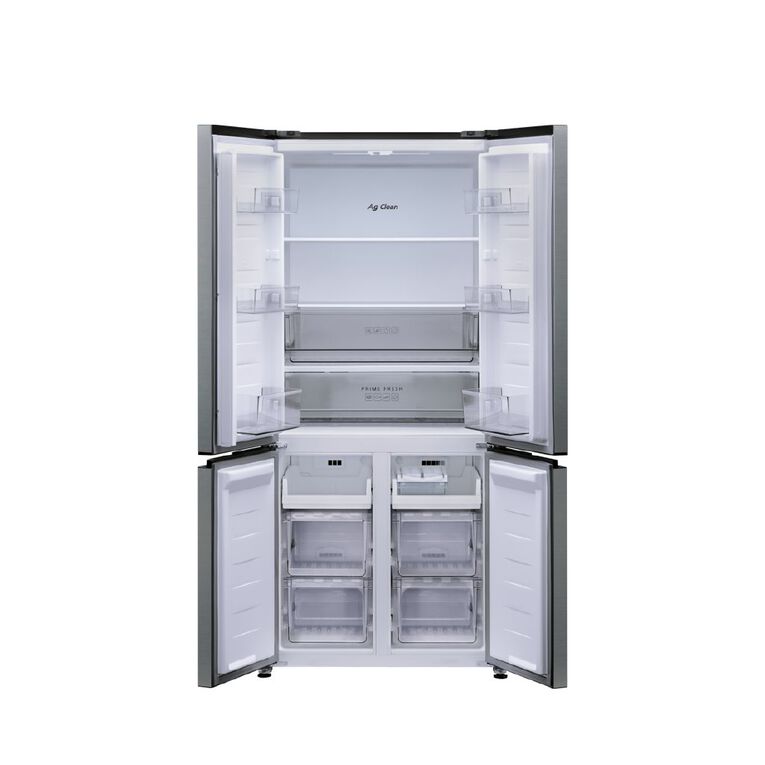 Panasonic 445L Flush Fit Quad Door Fridge Freezer - Stainless Steel, , hi-res