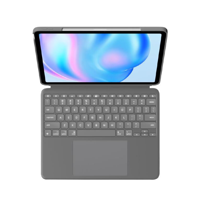 Logitech Combo Touch Keyboard Case for Apple iPad Air 13" (M4, M3, & M2) - Oxford Grey, , hi-res