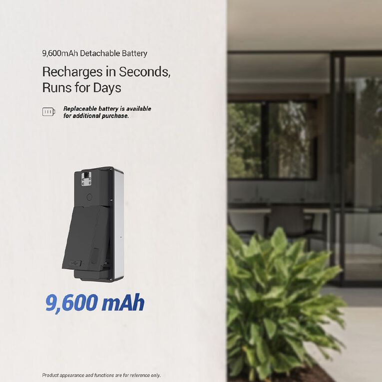 EZVIZ HP8 Video Doorbell with Chime and 16GB SD Card, , hi-res