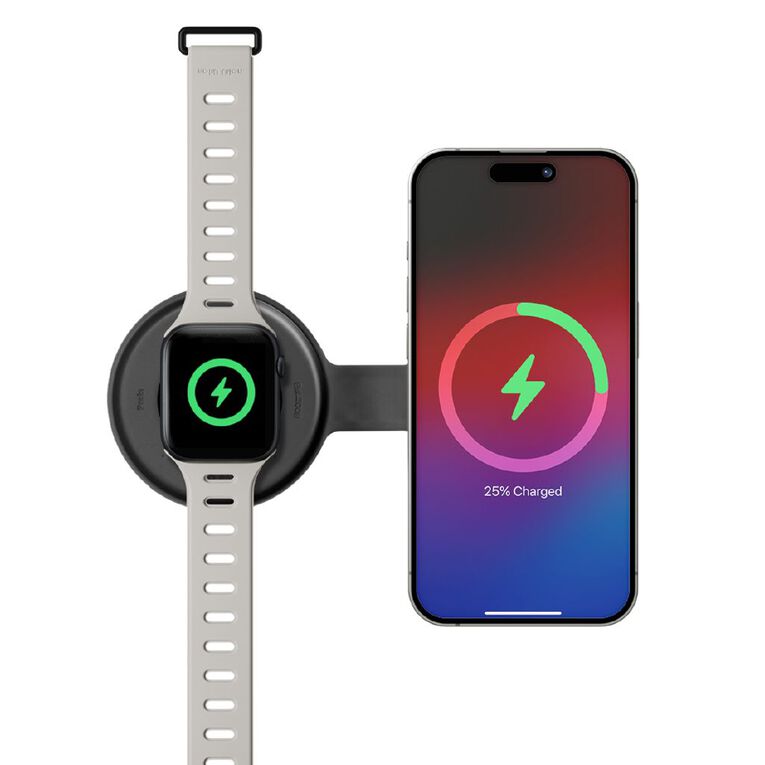 Native Union Voyage 2-in-1 Magnetic Wireless Charger - Black, , hi-res