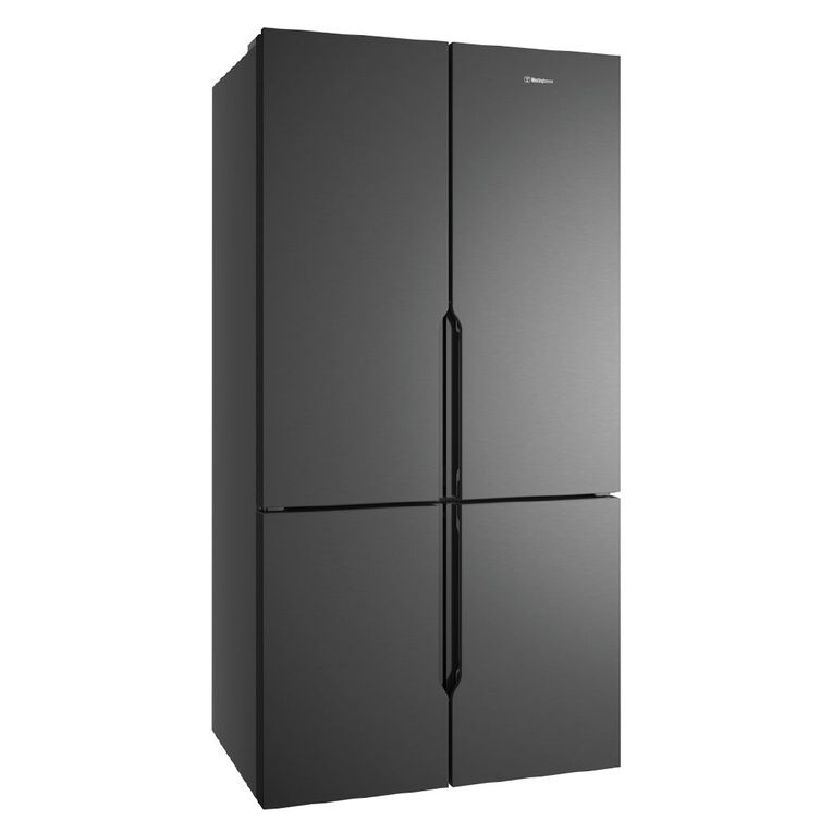 Westinghouse 564L Quad Door Fridge, Matte Charcoal Black, , hi-res