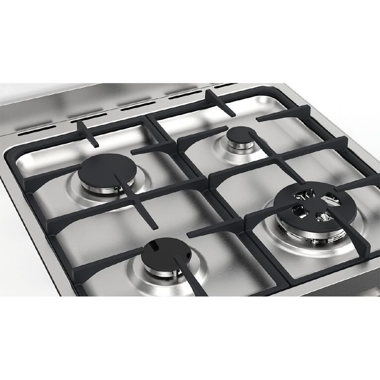 Haier 60cm 4 Burner Dual Fuel Freestanding Oven, , hi-res