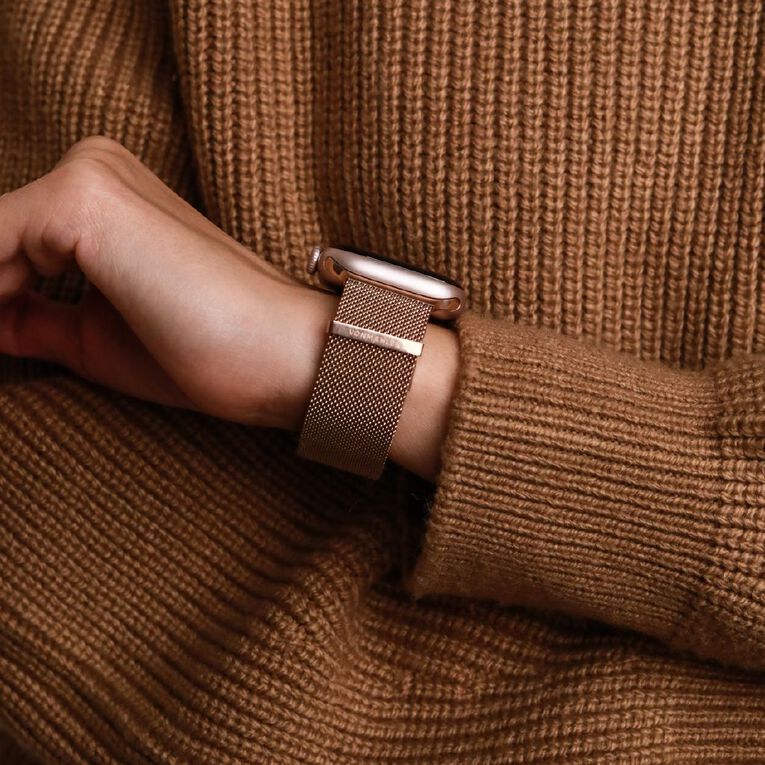 Vonmahlen Milanese Loop 2 for Apple Watch (40-42mm) - Rose Gold, , hi-res