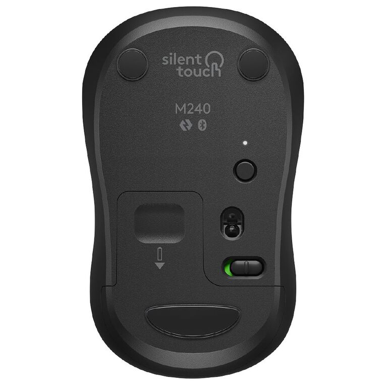 Logitech M240 Silent Bluetooth Mouse - Graphite, , hi-res