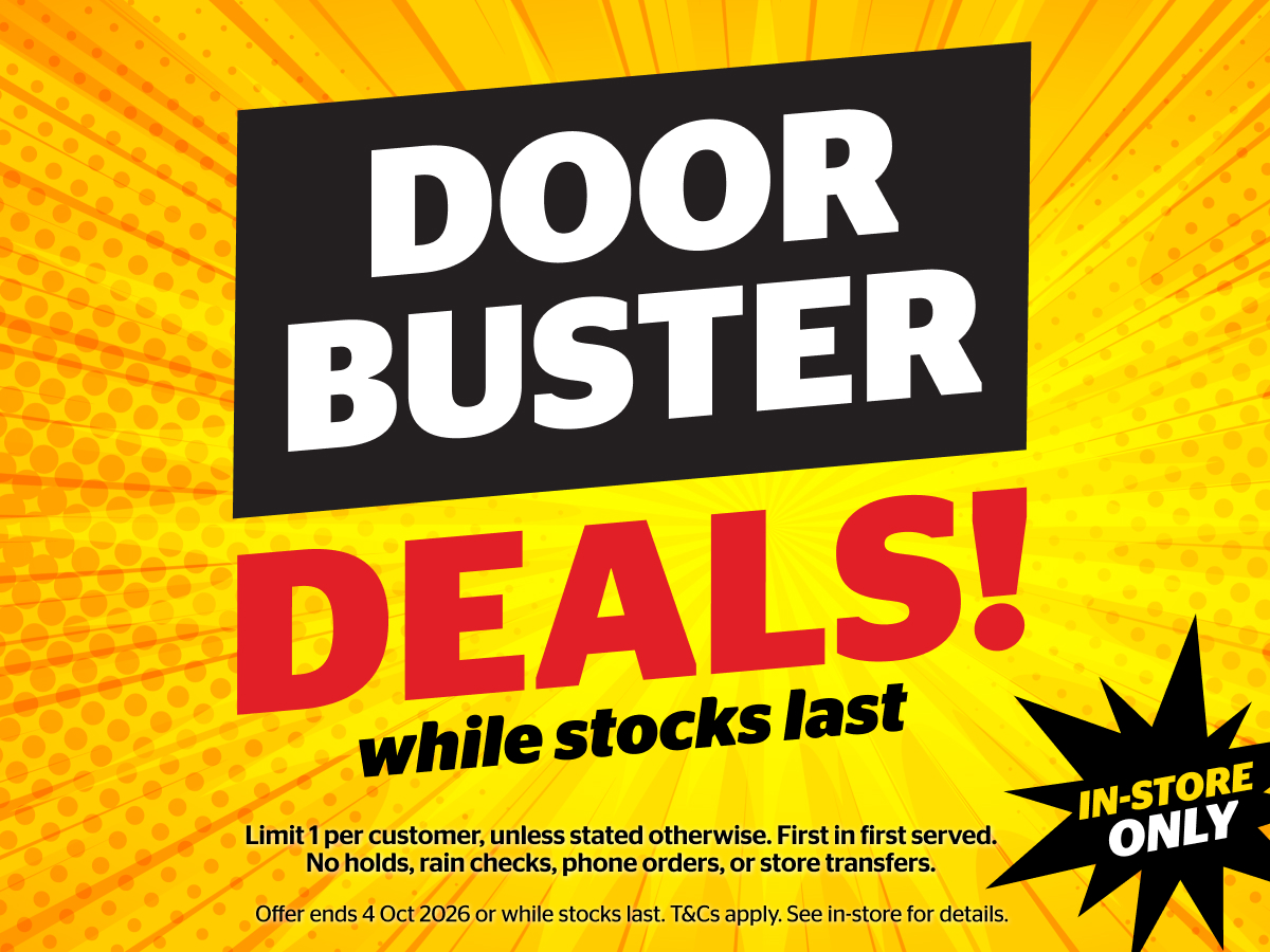 Doorbuster Deals on now