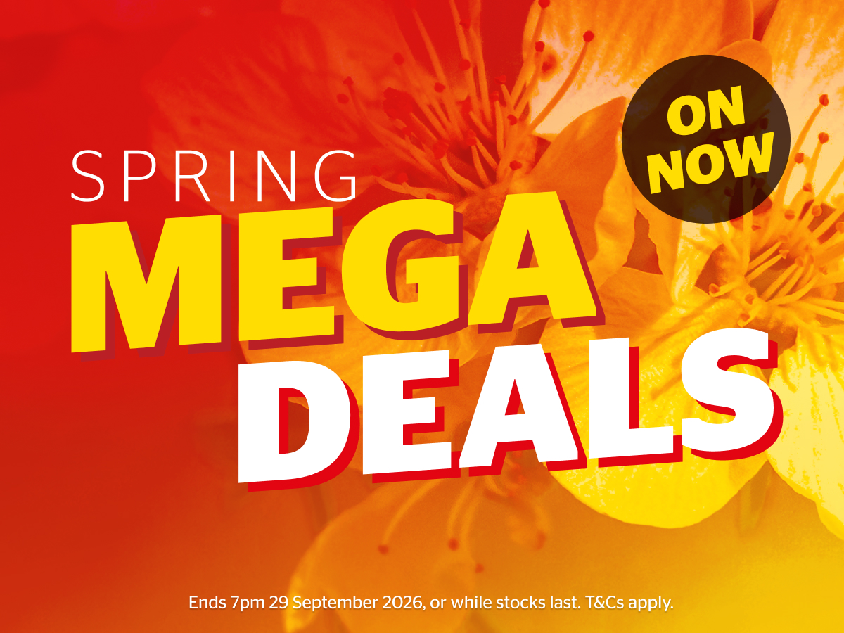 Spring Mega Deals on Now!