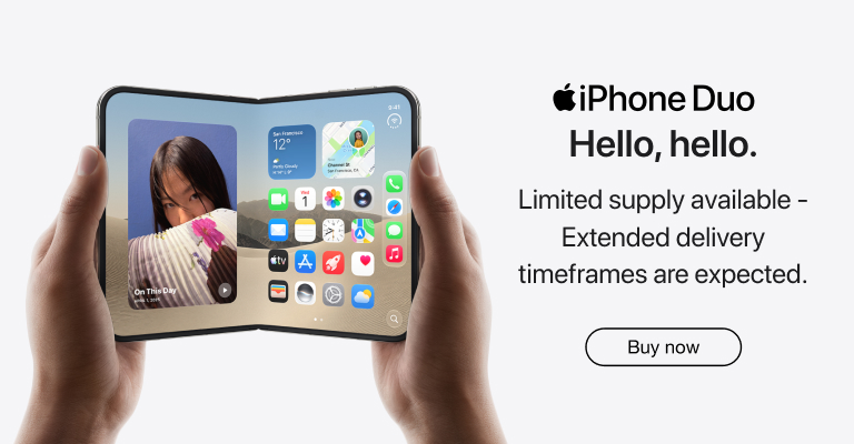 Apple iPhone Duo - Coming Soon
