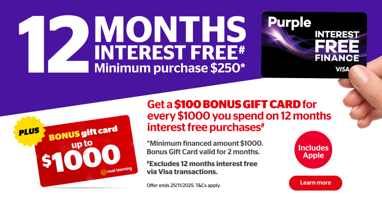 12MIF plus bonus gift card on selected product