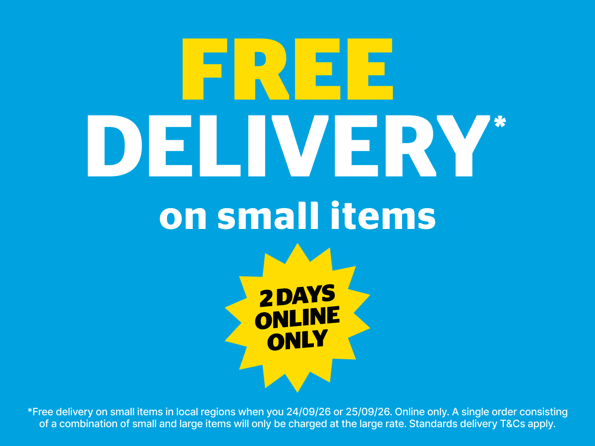 FREE DELIVERY on Small Items