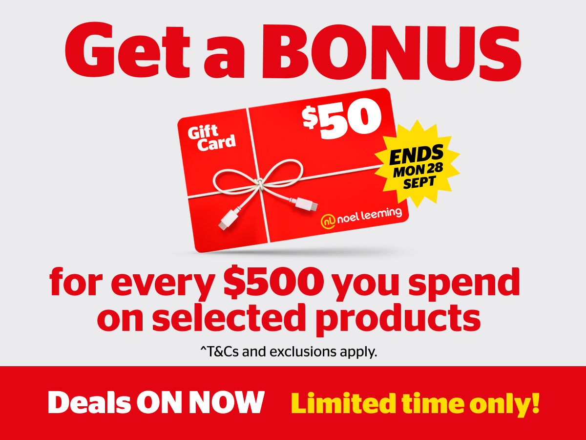 Spend $500 get $50 on selected products