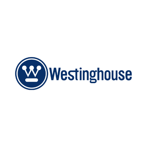 The Westinghouse brand logo, offering simple and reliable no-fuss kitchen toasters.