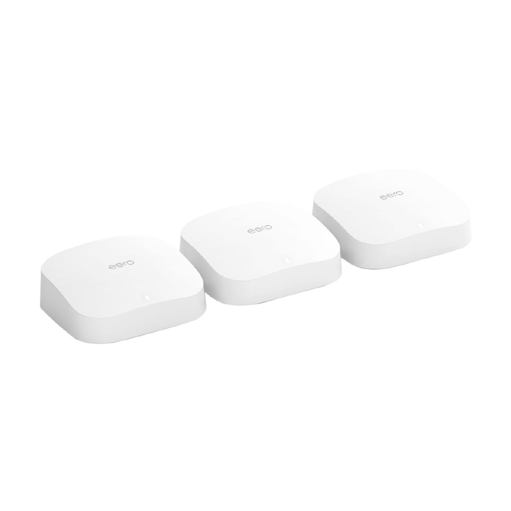 Amazon eero Pro 6E Tri-Band Mesh Wi-Fi 6E Router - 3 Pack - Noel Leeming