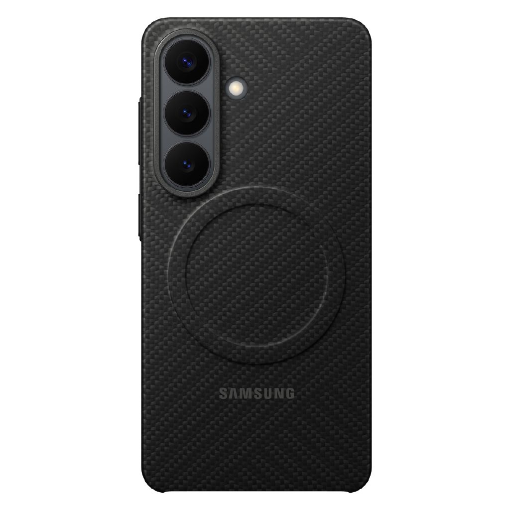 Samsung S26 Carbon Magnet Case - Black