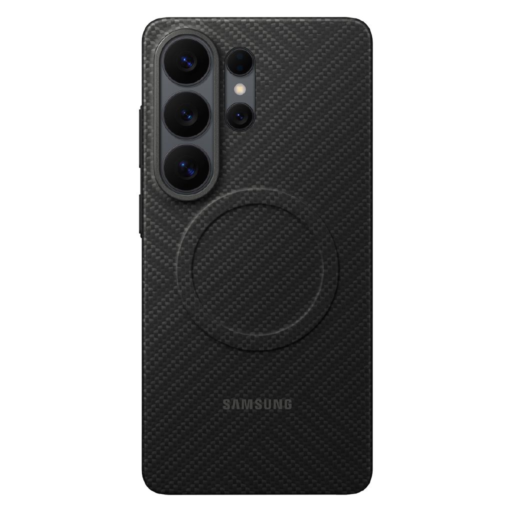 Samsung S26 Ultra Carbon Magnet Case - Black