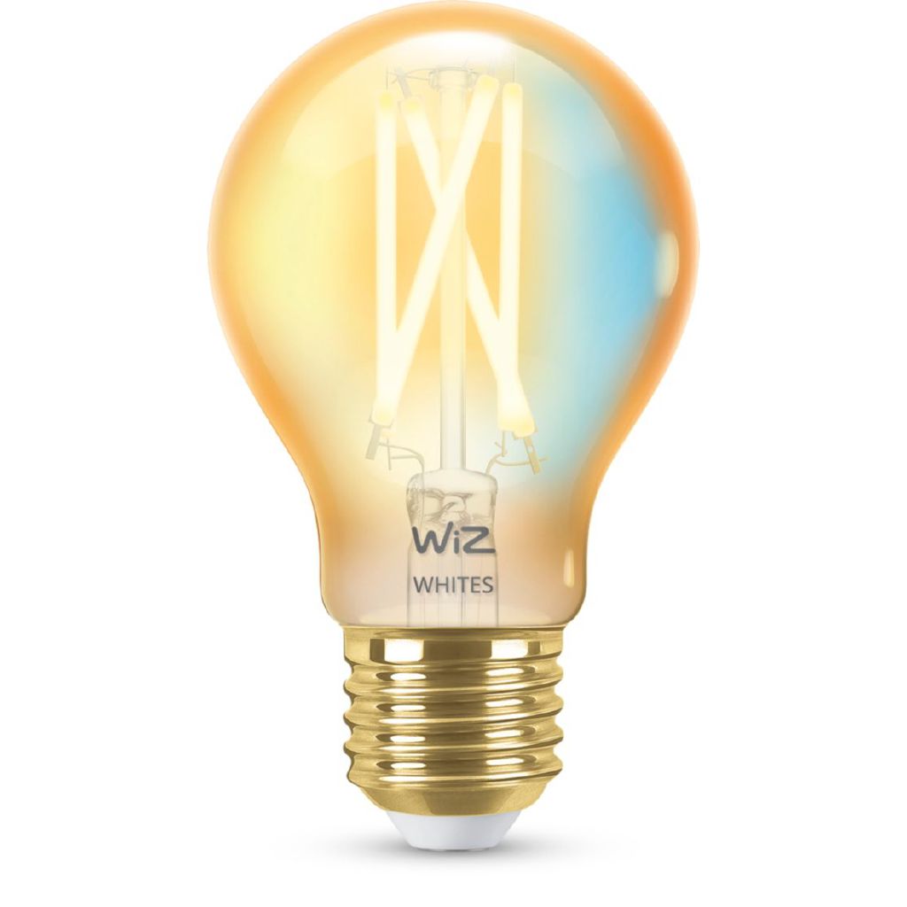 WiZ Amber Filament WiFi+BLE 50W A60 E27 920-50 Bulb