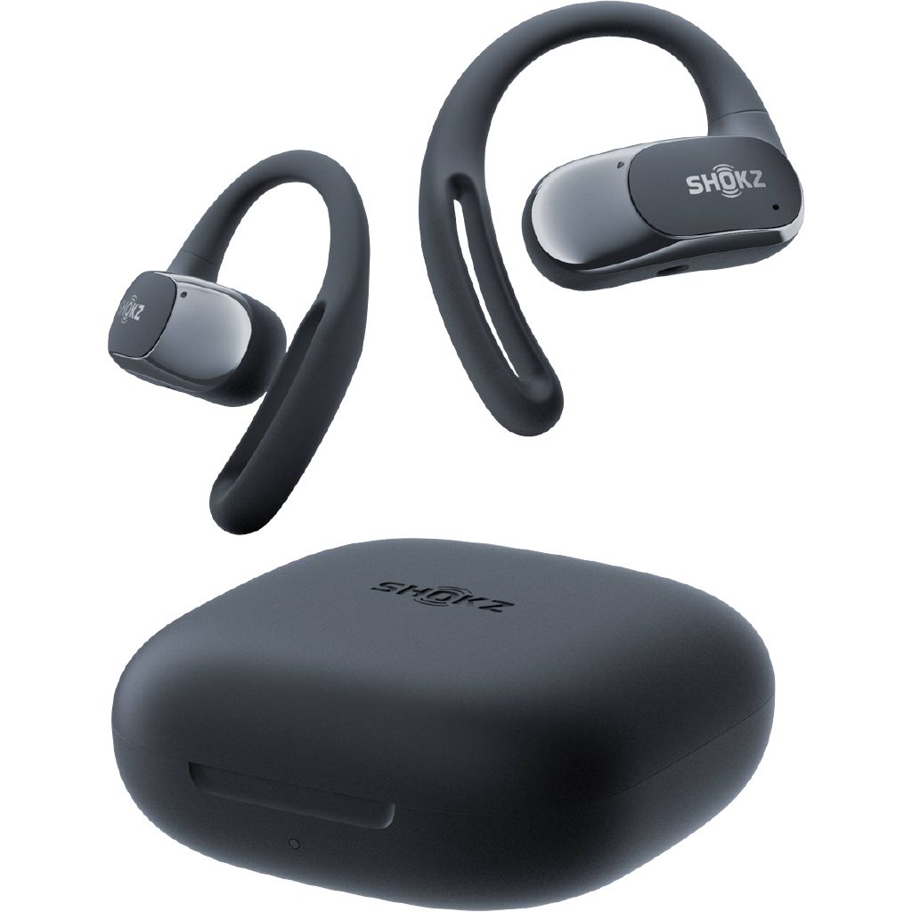 Shokz OpenFit Air True Wireless Open Ear Headphones - Black - Noel