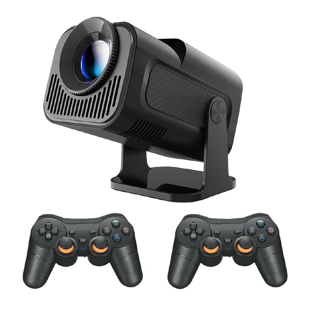 Laser Smart Gaming Projector with 80 Games and Dual Controllers