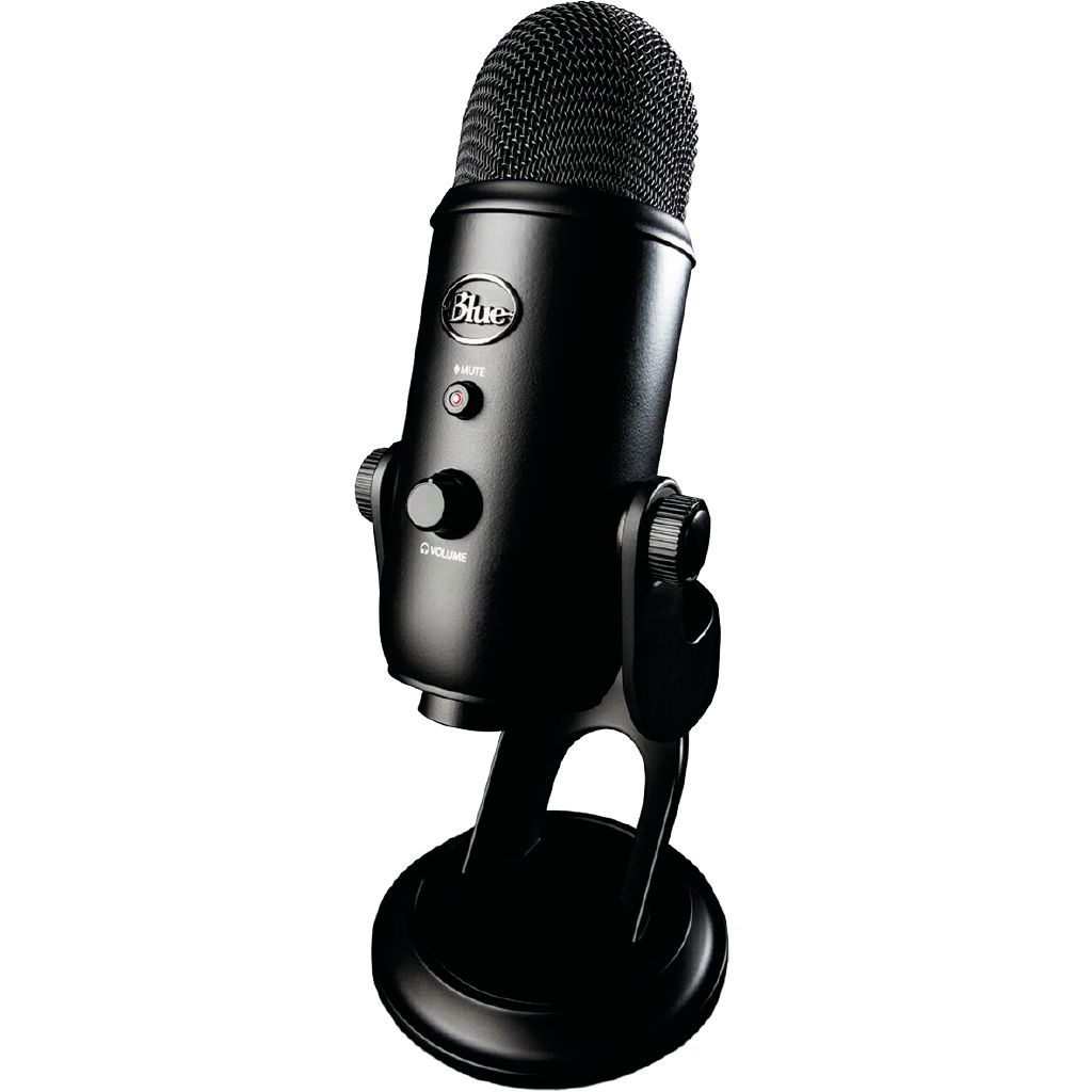 Blue Yeti Blackout USB Mic - Noel Leeming