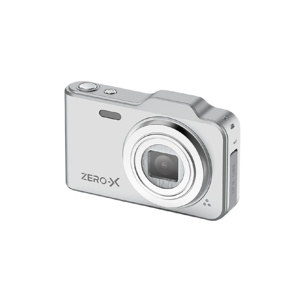 Zero-X Digital Camera Dual Lens - Silver