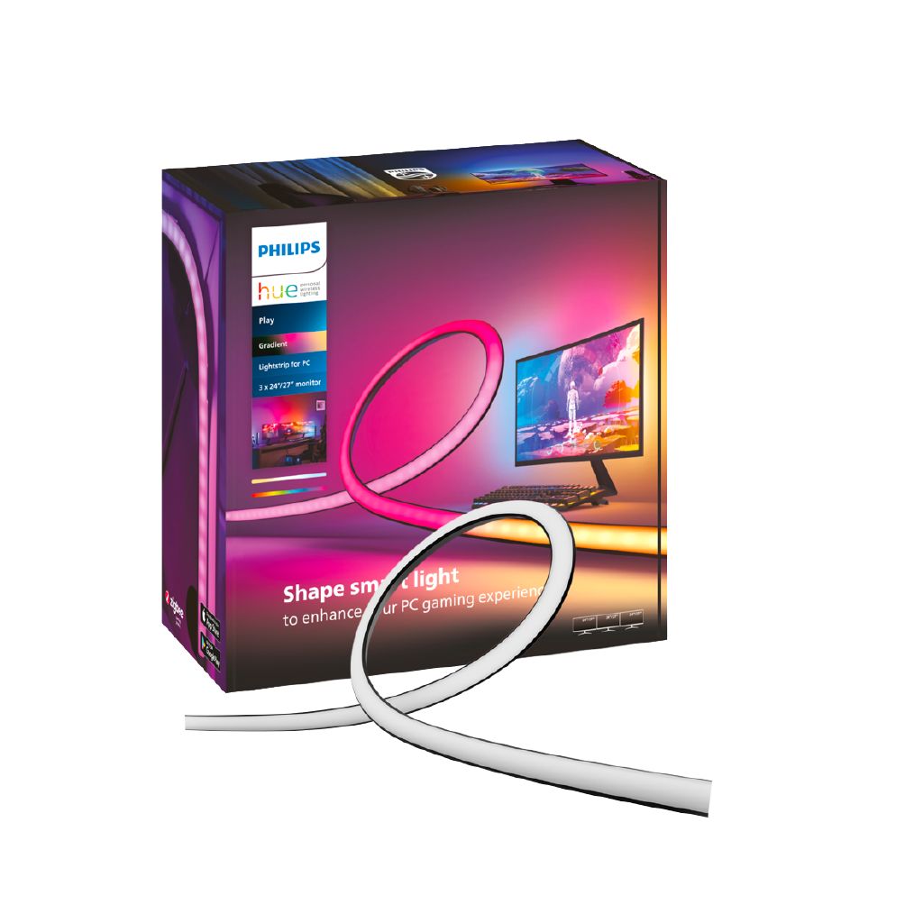 Philips Hue Play Gradient Lightstrip for PC 3 x 24-27"