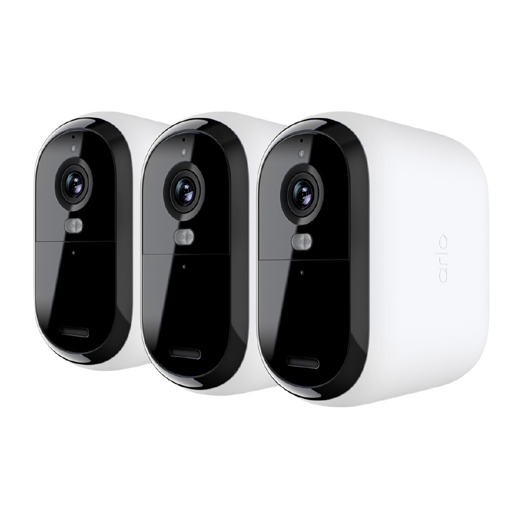 Arlo Essential XL Outdoor Camera 2K 2nd Generation - 3 Cam