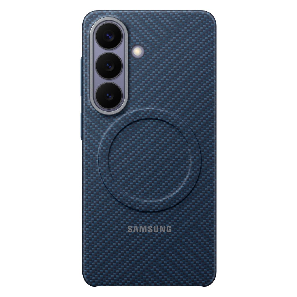 Samsung S26 Carbon Magnet Case - Dark Blue