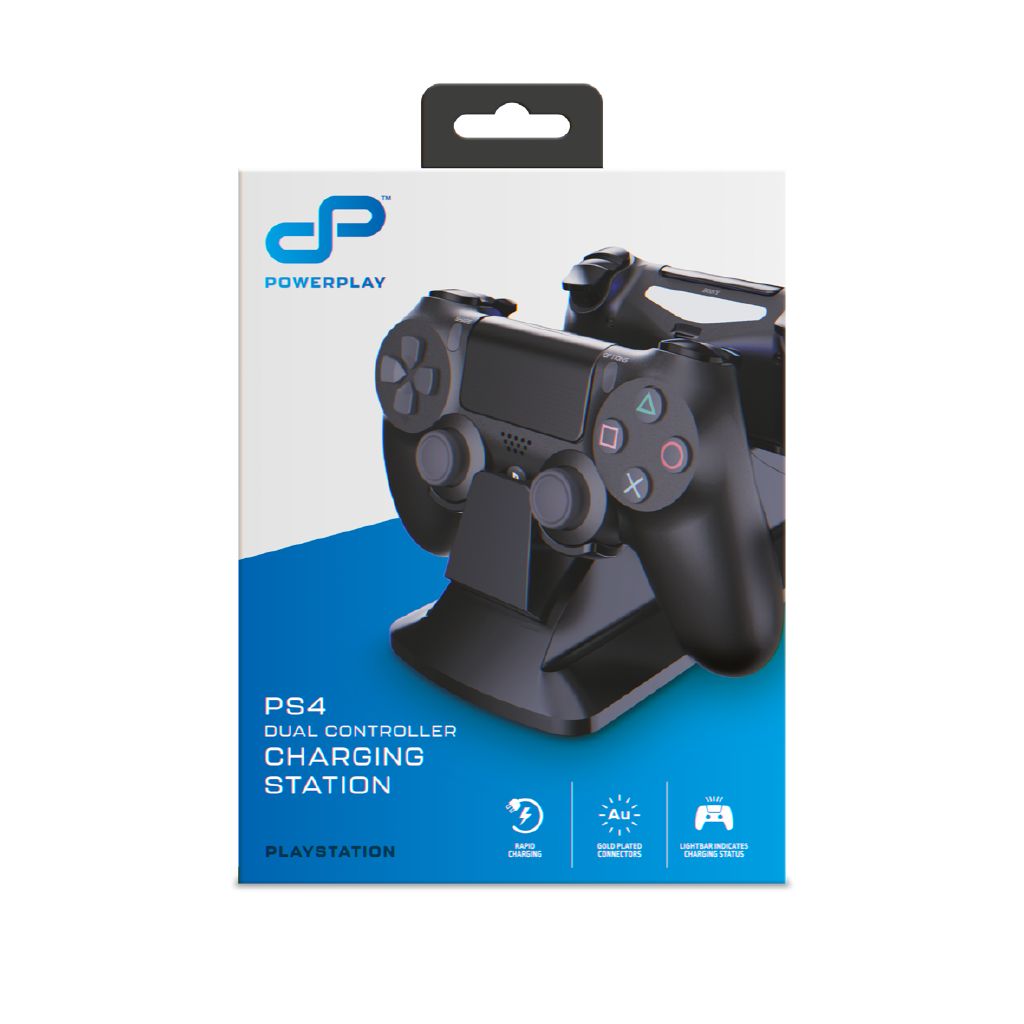 PowerPlay PS4 Dual Charging Station Black Noel Leeming