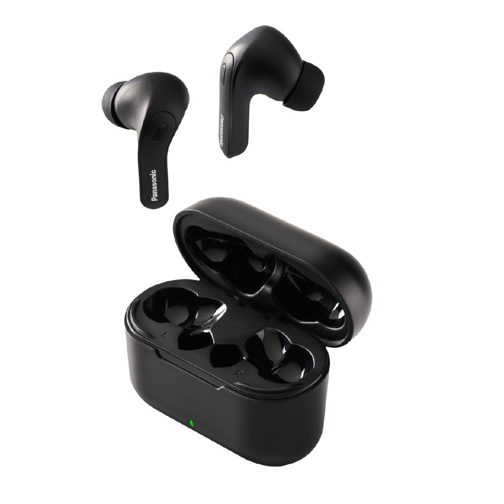 Panasonic RZ-B110W Water Resistant True Wireless Earbuds - Black